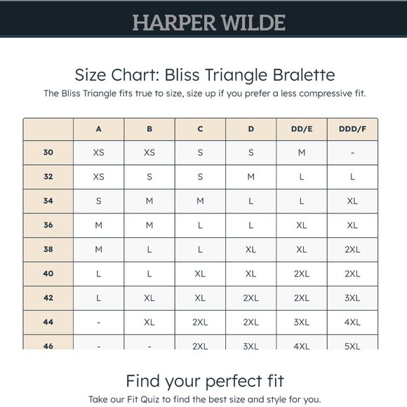 Harper Wilde Medium Wireless Bliss Triangle Bralette - Picture 7 of 7